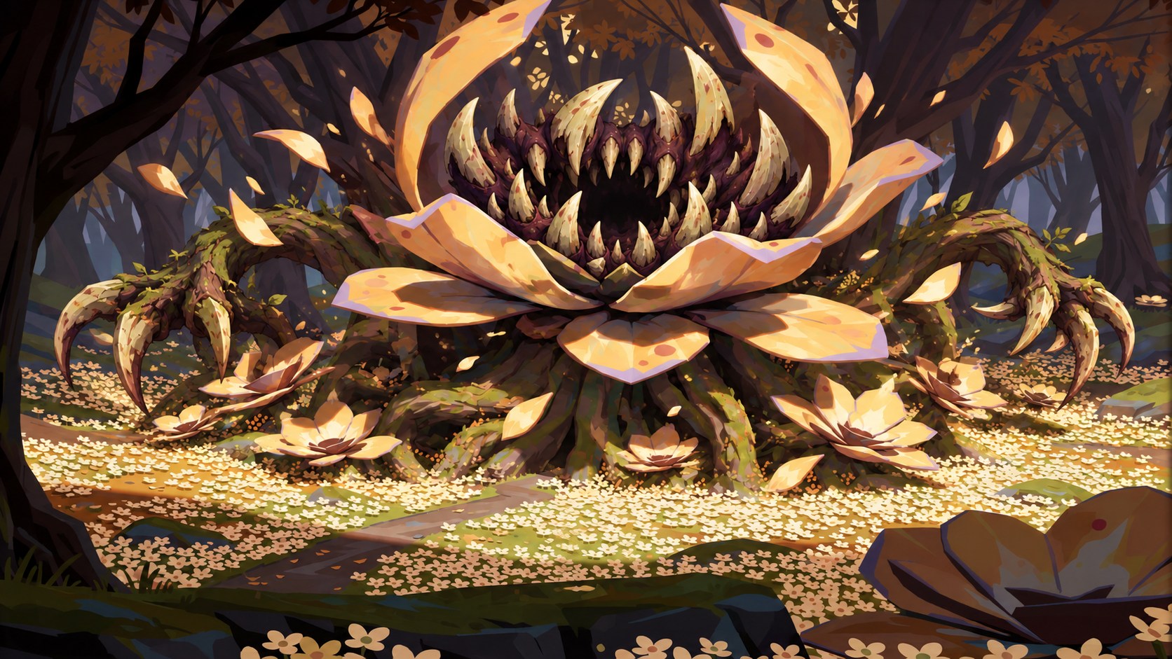 The revealed creature