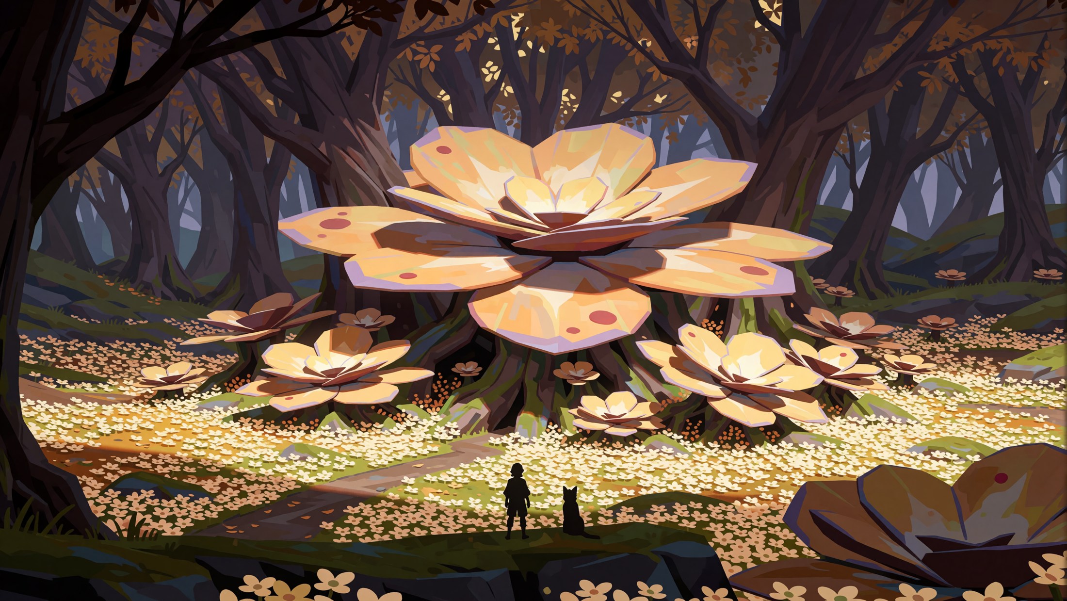 Giant bloom / Environment study