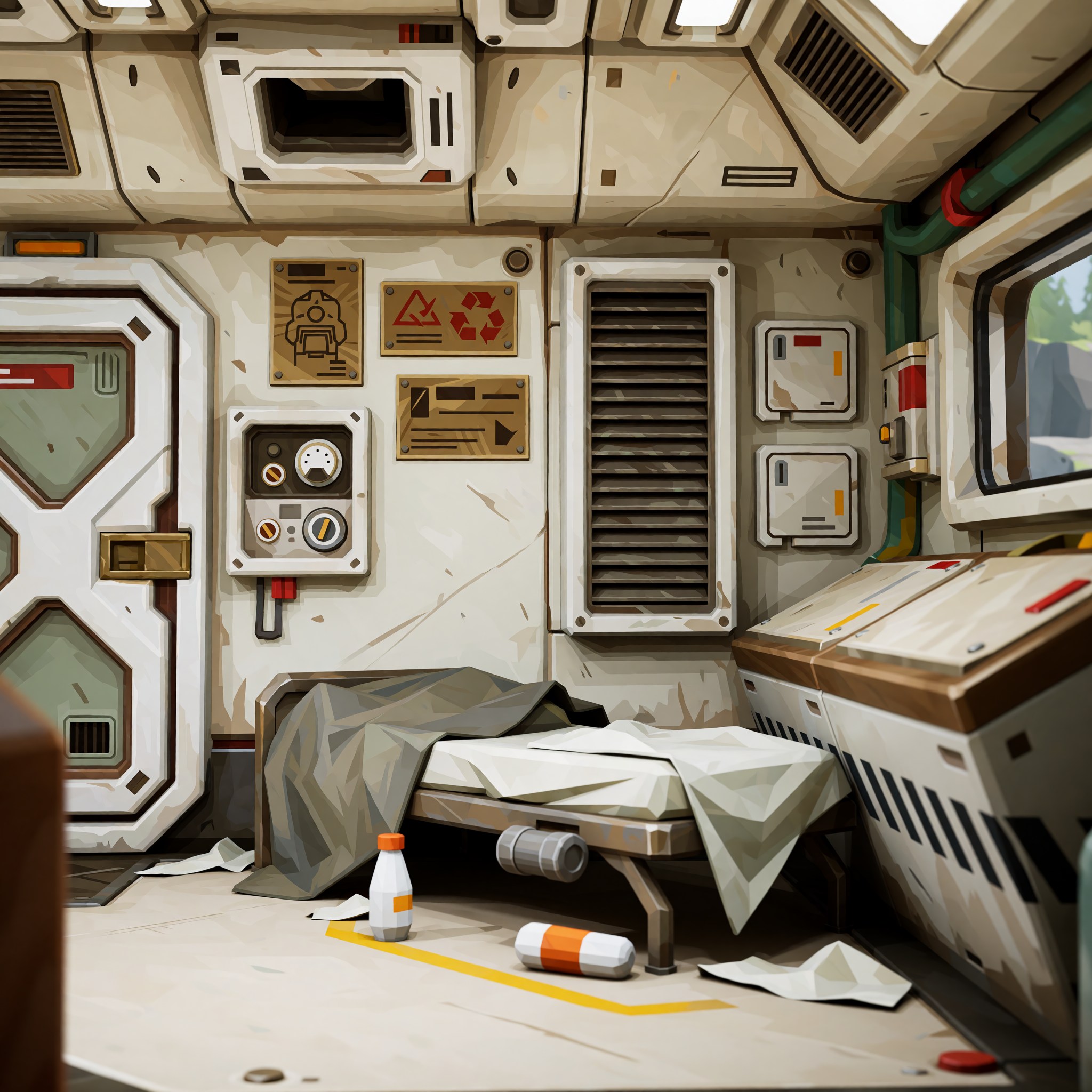 Rear compartment