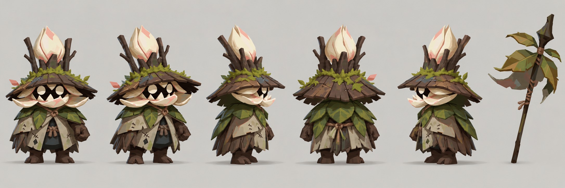 Approved NPC / Shopkeeper turnaround character sheet